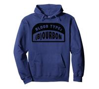 Chiste Divertido sobre el Bourbon, los Grupos sanguíneos Sudadera con Capucha