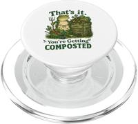 Chiste humorístico de Rana de jardinería PopSockets PopGrip para MagSafe