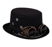 Chistera de Steampunk con gafas