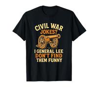 Chistes de la Guerra Civil Retro Divertido Diseño Histórico Camiseta