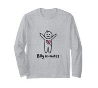 Chistes Divertidos Billy No Mates Broma Humor sarcástico Manga Larga