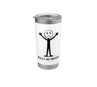 Chistes divertidos Billy No Mates Broma Humor sarcástico Vaso térmico de acero inoxidable de doble pared