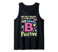 Chistes divertidos de biología Materia escolar Biólogo Profesor de ciencias Camiseta sin Mangas