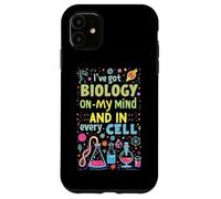 Chistes divertidos de biología Materia escolar Biólogo Profesor de ciencias Carcasa para iPhone 11