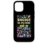 Chistes divertidos de biología Materia escolar Biólogo Profesor de ciencias Carcasa para iPhone 12/12 Pro