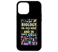 Chistes divertidos de biología Materia escolar Biólogo Profesor de ciencias Carcasa para iPhone 12 Pro Max