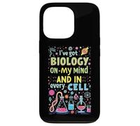 Chistes divertidos de biología Materia escolar Biólogo Profesor de ciencias Carcasa para iPhone 13 Pro