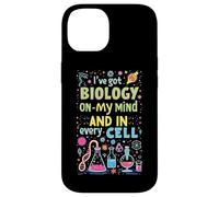 Chistes divertidos de biología Materia escolar Biólogo Profesor de ciencias Carcasa para iPhone 14