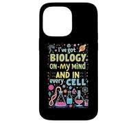 Chistes divertidos de biología Materia escolar Biólogo Profesor de ciencias Carcasa para iPhone 14 Pro Max