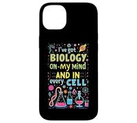 Chistes divertidos de biología Materia escolar Biólogo Profesor de ciencias Carcasa para iPhone 14 Plus