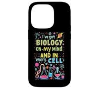 Chistes divertidos de biología Materia escolar Biólogo Profesor de ciencias Carcasa para iPhone 14 Pro