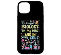 Chistes divertidos de biología Materia escolar Biólogo Profesor de ciencias Carcasa para iPhone 15 Plus