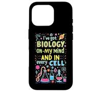 Chistes divertidos de biología Materia escolar Biólogo Profesor de ciencias Carcasa para iPhone 16 Pro
