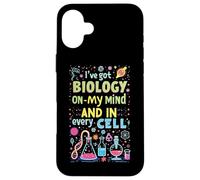 Chistes divertidos de biología Materia escolar Biólogo Profesor de ciencias Carcasa para iPhone 16 Plus
