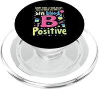 Chistes divertidos de biología Materia escolar Biólogo Profesor de ciencias PopSockets PopGrip para MagSafe