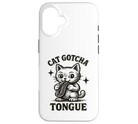 Chistes divertidos de gatos para hombres, mujeres, niños, humor, humor Carcasa para iPhone 16