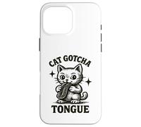 Chistes divertidos de gatos para hombres, mujeres, niños, humor, humor Carcasa para iPhone 16 Pro Max