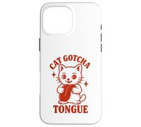 Chistes divertidos de gatos para hombres, mujeres, niños, humor, humor Carcasa para iPhone 16 Pro Max