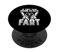 Chistes Divertidos de Pedos si Hablan detrás de tu Espalda Pedo PopSockets PopGrip Adhesivo