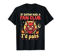 Chistes Divertidos de Satanás Jesús religioso Cristiano Creyente Camiseta