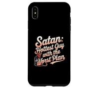 Chistes Divertidos de Satanás Jesús religioso Cristiano Creyente Carcasa para iPhone XS MAX