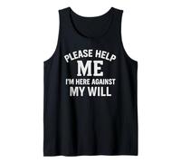 Chistes divertidos para hombres secuestrados Camiseta sin Mangas