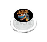 Chistes prehistóricos Divertidos de Dinosaurios para niños PopSockets PopGrip para MagSafe