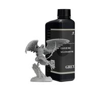 Chitu Systems 1000g Conjure Standard Mejorado 3D Printer Resin, Low Shrinkage 405nm UV-Curing Standard Photopolymer Resin, Fast Curing High Precision Resin for LCD/DLP/MSLA 3D Printing (1000g, gris)