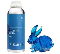 Chitu Systems Conjure Resina Rígida con Características de Ingeniería para Aparatos Funcionales Impresión en Resina,Baja Contracción para Figuras Articuladas LCD Impresión 3D(Clear Blue, 1000g)