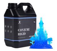 Chitu Systems Conjure Resina Rígida con Propiedades de Ingeniería para la Impresión en Resina de Gadgets Funcionales, Baja Contracción para Figuras Articulables de Impresión 3D LCD (azul claro, 2000 g