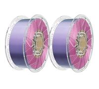 Chitu Systems Conjure Silk PLA Dual Color Filament, Rose Sky Blue Filament, Diameters 1.75±0.02 mm 3D Printer Filament 2x1KG/4.4lb