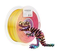 Chitu Systems Conjure Silk PLA Filamento de impresora 3D, filamento de tricolor de 1.75 mm, filamento de impresión 3D Rojo Amarillo Azul, 1 kg