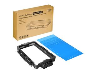 Chitu Systems Hoopat X3 Tanque de resina de liberación rápida para ELEGOO Saturn 3/Saturn 3 Ultra/Saturn 2 Impresoras 3D,Todo-en-uno Tina de resina de metal con 3Pcs Pre-Hole PFA Release Film