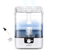 CHIVALZ Humidificadores para dormitorio, habitación grande, hogar, humidificador de niebla fría de 6 litros para bebés y plantas, difusor de aceite, humidificador de llenado superior con luz nocturna
