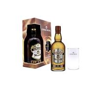 Chivas Regal 12 años Whisky Escocés de Mezcla con vaso de regalo - 700 ml