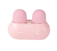 chiwanji de Limpieza Ultrasónica de Lentes de, Lindo Conejo, Apagado Automático de, Limpiador de Lentes de Contenedor de Frecue, Rosa