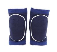 chiwanji Rodillera Protectora Almohadilla Elástica Esponja Rodilleras Transpirable Flexible 2 Unids/par para Trabajo Jardinería Patinaje Skateboarding, Azul