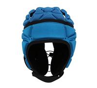 chiwanji Rugby Headguard Protector Fútbol Fútbol Casco Adulto Niño Juventud Esponja a Prueba de Golpes Scrum Hat Lacrosse Skateboard Head Cascos Protectores - Azul