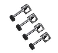 Chiyyak 4 PCS Máquina de Costura Soportes de Aguja de Acero Inoxidable Cerrada de Agujas de Coser Profesional para Reemplazo