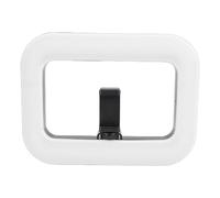 Chiyyak Abrazadera de Luz de Teléfono Ajustable 240 Cuentas Tonos de Piel Naturales de Luz Suave para Videollamadas 11,6 X 8,6 Pulgadas (YM-200RGB con Soporte para teléfono)