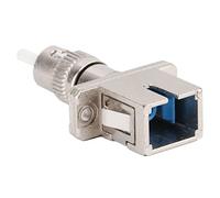 Chiyyak Adaptador de Fibra óptica ST-SC de Cerámica Duradera Alta Pérdida de Retorno para Comunicación de Fibra óptica Acero Inoxidable