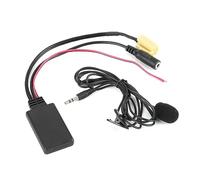 Chiyyak Adaptador de Micrófono Auxiliar Bluetooth para Coche, Cable de 59,1 Pulgadas para Grande Punto, Larga Vida útil, Material ABS