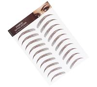 Chiyyak Adhesivo para cejas, adhesivo temporal para cejas, con material transpirable, para mujeres, dura mucho tiempo (MARRON-09)