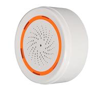 Chiyyak Alarma acústica inteligente de sirena de 90 dB para protocolo de comunicación, 5 V, 1 A, para alarma inalámbrica de seguridad
