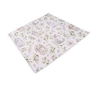 Chiyyak Alfombra Multifuncional Impermeable para Juegos de Bebés, Almohadilla Portátil Antideslizante para Patios y Jardines, 130x130cm