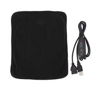 Chiyyak Almohada de Calefacción USB Portátil para Hombros, Cuello, Piernas, Cintura, con Configuración de Temperatura de Varias Etapas y Tiempo (Negro)