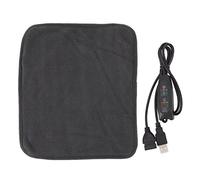 Chiyyak Almohada de Calefacción USB Portátil para Hombros, Cuello, Piernas, Cintura, con Configuración de Temperatura de Varias Etapas y Tiempo (Gris oscuro)