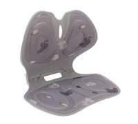 Chiyyak Almohada de Soporte Lumbar Plegable con Patrón de Elefante, Mejora la Postura, los Cojines Posteriores, el Apoyo Ergonómico de Las Heces para la Oficina y los Estudiantes (Floral Gris)