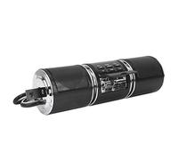 Chiyyak Altavoz Estéreo Bluetooth para Motocicleta Impermeable de Sonido Decorar Motocicletas Efectos Auditivos Inmersivos Fácil Instalación Universal 8.3x2.4in Negro 5W X 2 (Negro)