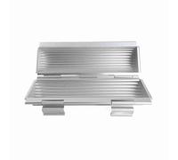 Chiyyak Bandeja Antiadherente para Hornear Pan Francés de Aleación de Aluminio, Bandeja Antiadherente para Entusiastas de la Repostería (Plata)